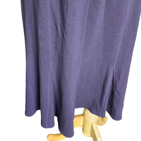 Eileen Fisher Tulip Purple Skirt. Size Large - Picture 4 of 7